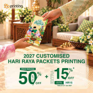 2B Printing Raya Packet money 2027 Singapore