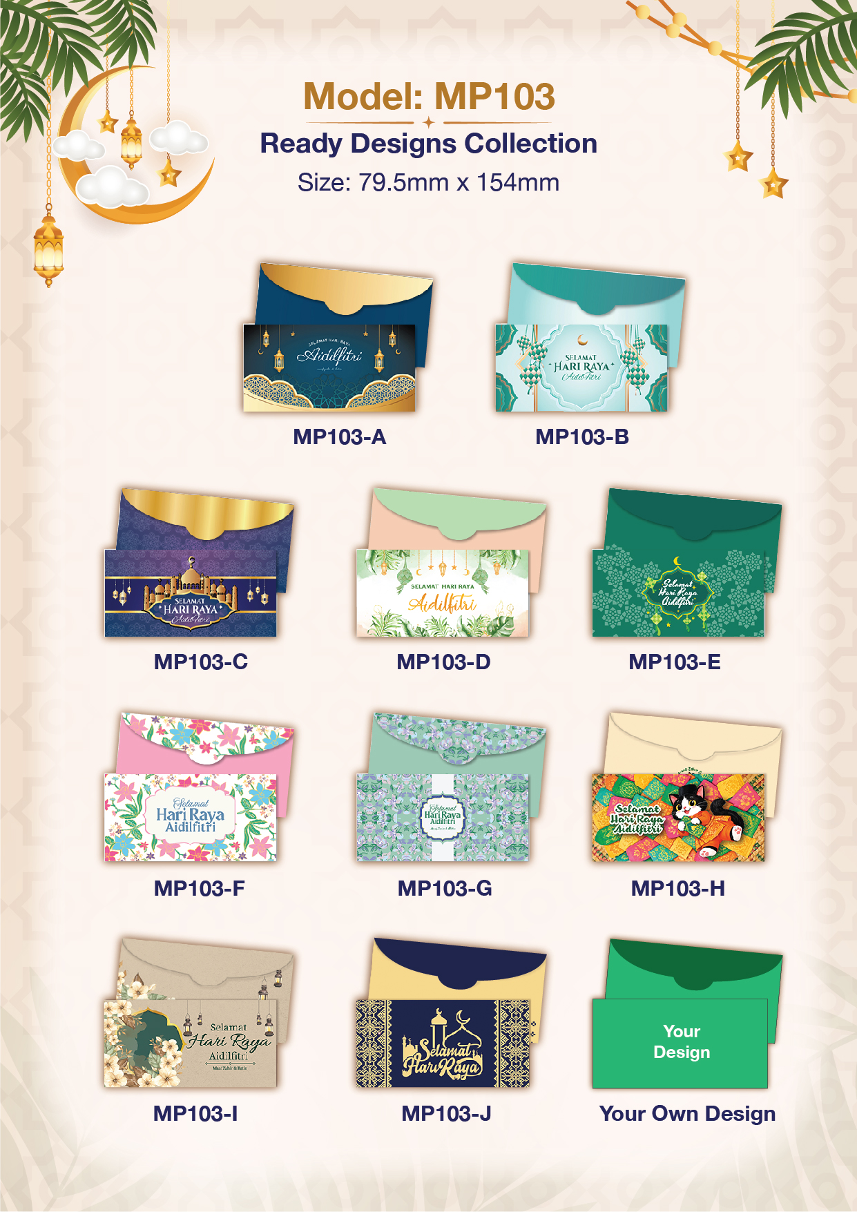 2B Printing Raya Packet money 2027 Singapore