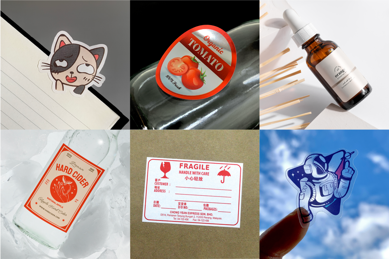 Sticker Printing Singapore | 2B Printing