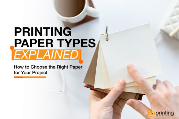 Printing Paper Types Explained Singapore | 2B Printing