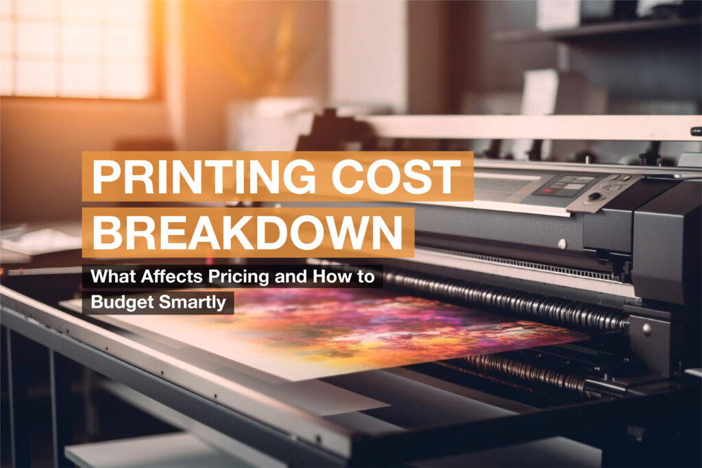 Printing Cost Breakdown. What Affects Pricing and How to Budget Smartly