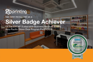 ESBN Asia-Pacific Green Deal Silver Badge Achiever