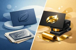 Embossing Versus Foil Stamping for Your Brand