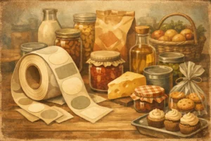 Roll Labels for Food Packaging That Sell