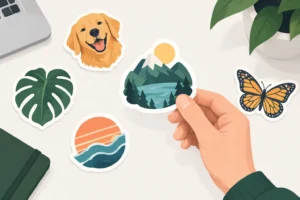 How to Design Die Cut Stickers That Get Kept