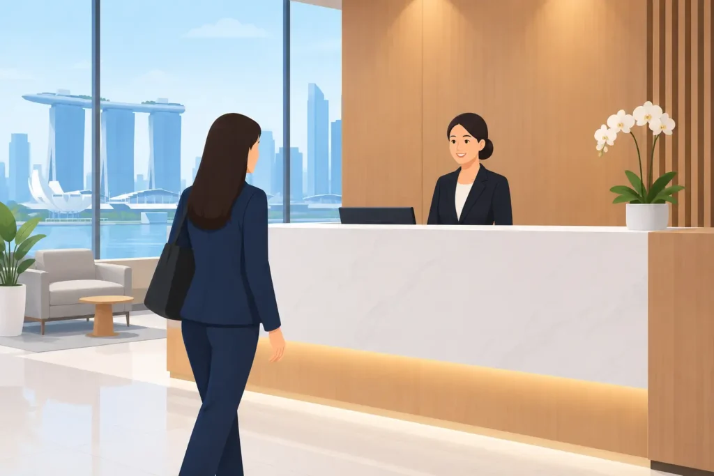 Reception Signage Guide for Singapore Businesses
